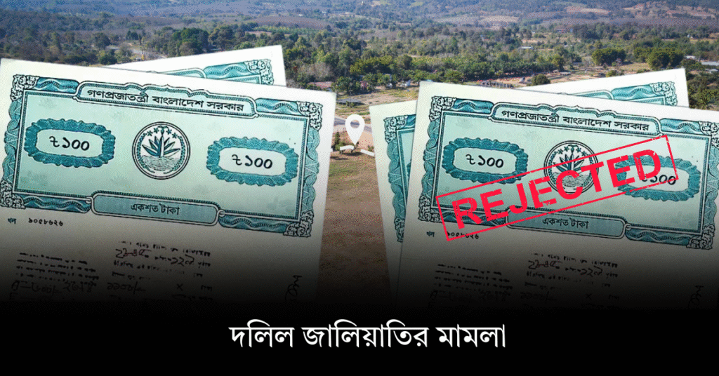 দলিল জালিয়াতির মামলা