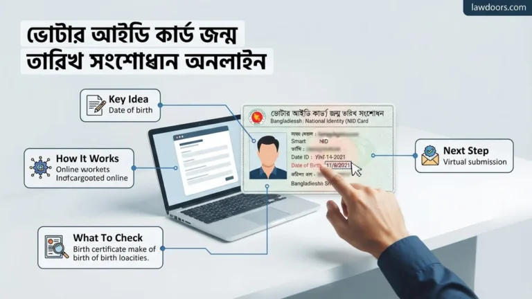 ভোটার আইডি কার্ড জন্ম তারিখ সংশোধন অনলাইনে Expert Guide 2026