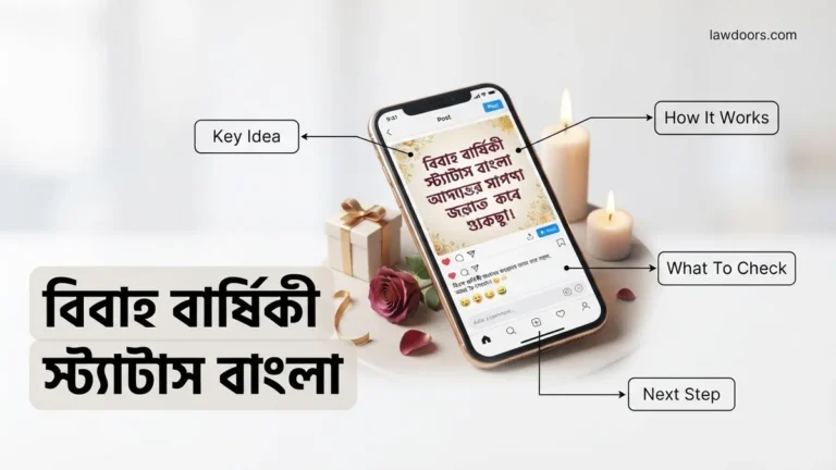 বিবাহ বার্ষিকী স্ট্যাটাস বাংলা Expert Guide 2026