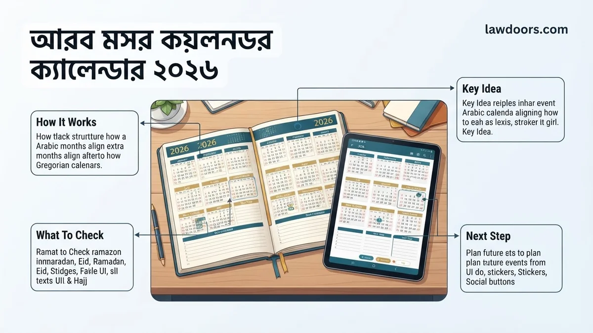 আরবি মাসের ক্যালেন্ডার ২০২৬ আরবি মাসের ক্যালেন্ডার ২০২৬ expert guide showing the main topic and key context