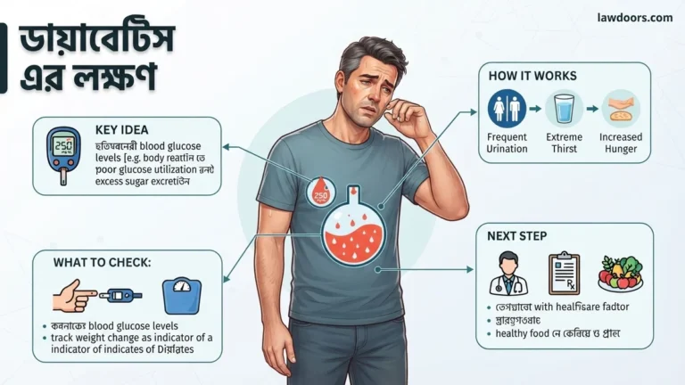 ডায়াবেটিস এর লক্ষণ Best Guide for Early Signs 2026