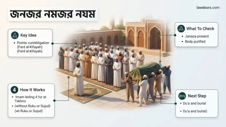 জানাজার নামাজের নিয়ম Step-by-Step Guide 2026