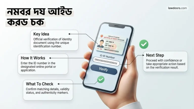 নাম্বার দিয়ে আইডি কার্ড চেক Expert Guide 2026