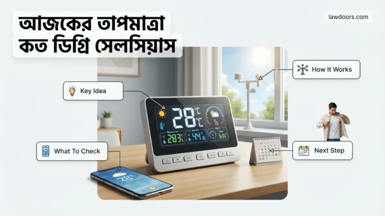 আজকের তাপমাত্রা কত ডিগ্রি সেলসিয়াস 2026 Best Guide