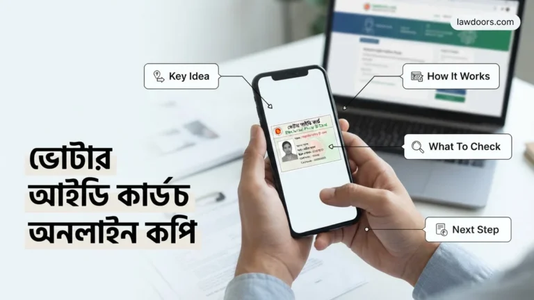 ভোটার আইডি কার্ড অনলাইন কপি Step-by-Step Guide 2026