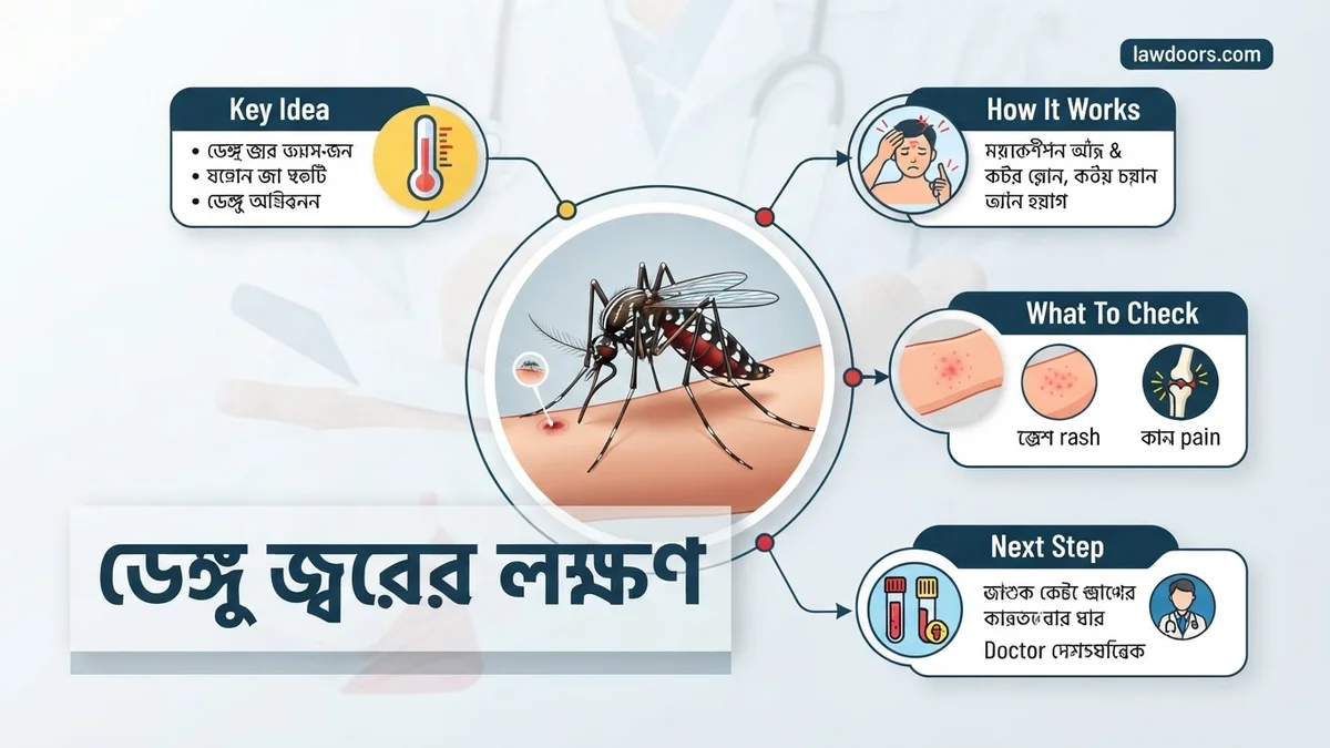 ডেঙ্গু জ্বরের লক্ষণ ডেঙ্গু জ্বরের লক্ষণ expert guide showing the main topic and key context