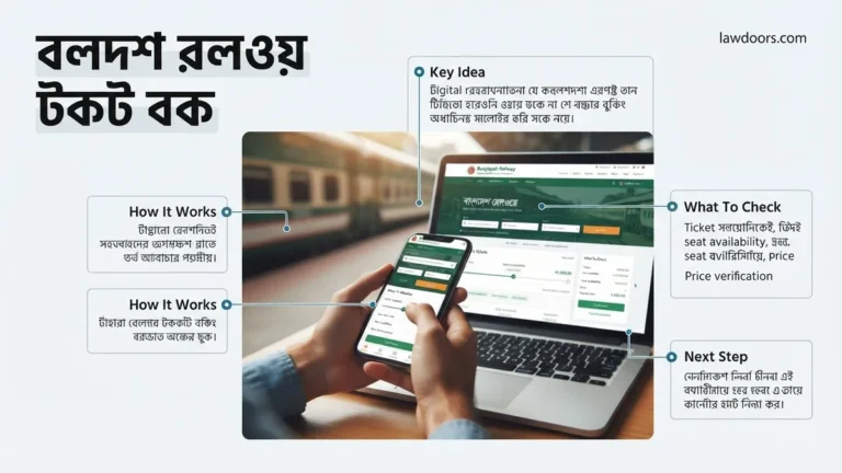 বাংলাদেশ রেলওয়ে টিকেট বুকিং 2026 Step-by-Step Guide