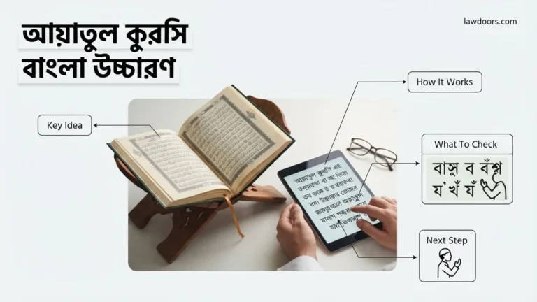 আয়াতুল কুরসি বাংলা উচ্চারণ ও অর্থ জানুন 2026 Guide