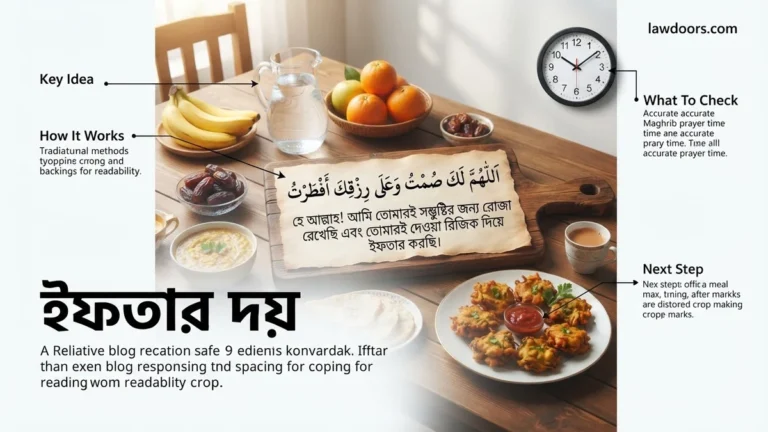 ইফতারের দোয়া Expert Guide 2026