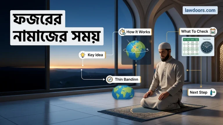 ফজরের নামাজের সময় ২০২৬ Best Guide for Exact Timing 2026