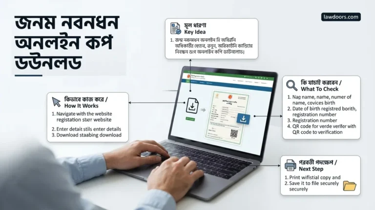 জন্ম নিবন্ধন অনলাইন কপি ডাউনলোড Step-by-Step Guide 2026
