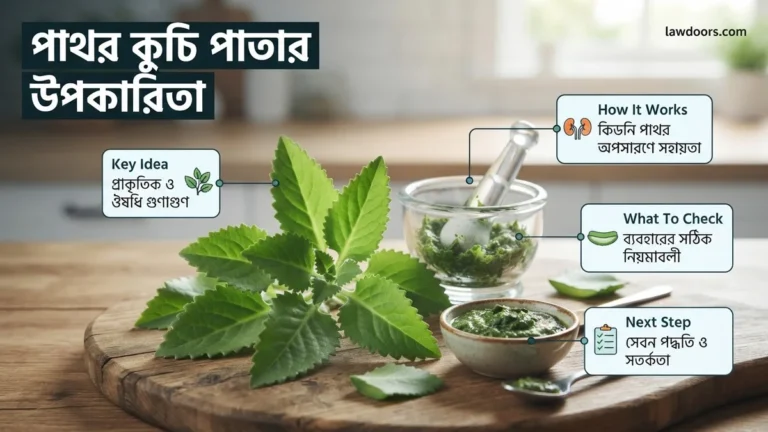 পাথর কুচি পাতার উপকারিতা Best Proven Guide 2026