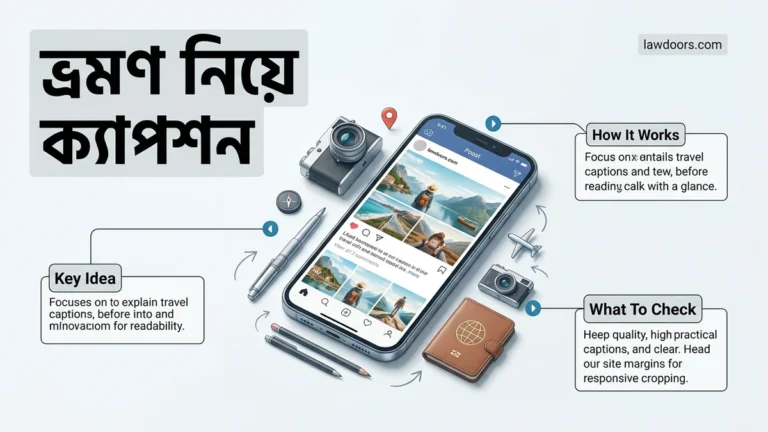 ভ্রমণ নিয়ে ক্যাপশন ২০২৬ Best Guide for Travel Photos 2026