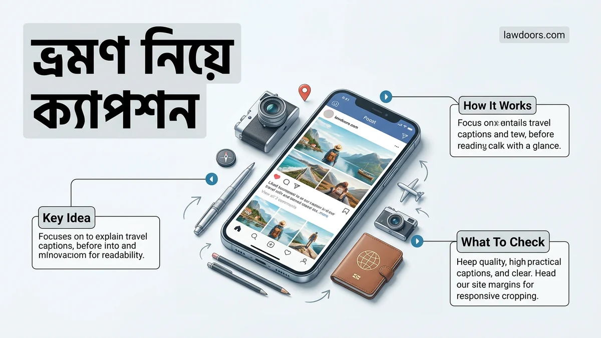 ভ্রমণ নিয়ে ক্যাপশন ভ্রমণ নিয়ে ক্যাপশন expert guide showing the main topic and key context