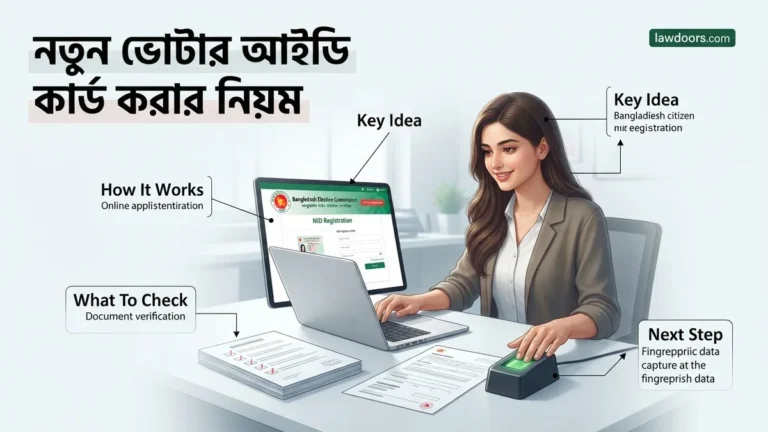 নতুন ভোটার আইডি কার্ড করার নিয়ম ২০২৬ Step-by-Step 2026