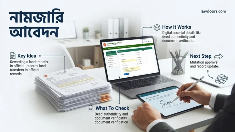 নামজারি আবেদন অনলাইন প্রক্রিয়া ২০২৬ Step-by-Step Guide 2026
