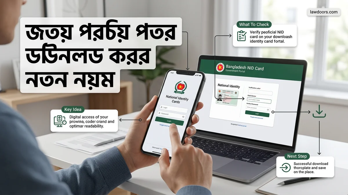 জাতীয় পরিচয় পত্র ডাউনলোড করার নতুন নিয়ম জাতীয় পরিচয় পত্র ডাউনলোড করার নতুন নিয়ম expert guide showing the main topic and key context