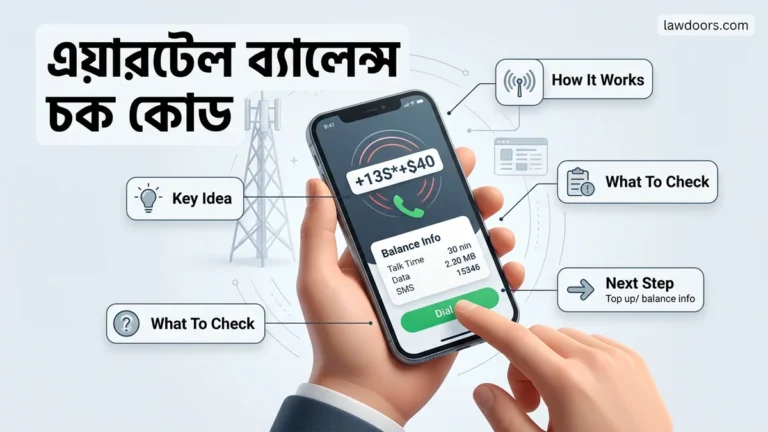 এয়ারটেল ব্যালেন্স চেক কোড 2026 Step-by-Step Guide