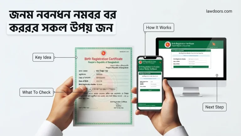 জন্ম নিবন্ধন নম্বর বের করার সকল উপায় জেনে নিন জন্ম 2026
