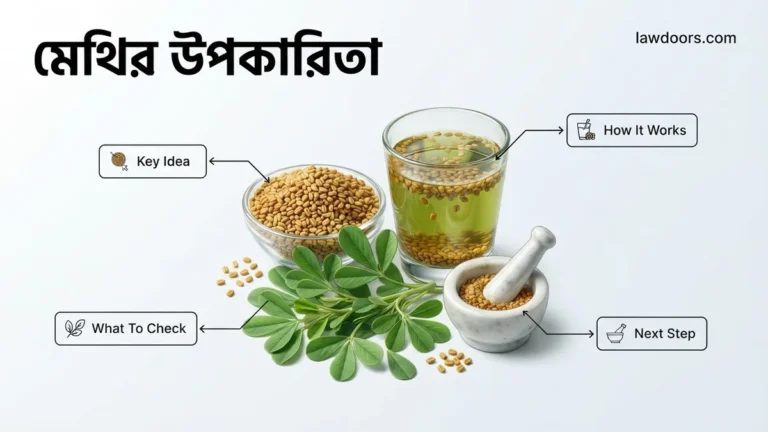 মেথির উপকারিতা Expert Guide 2026