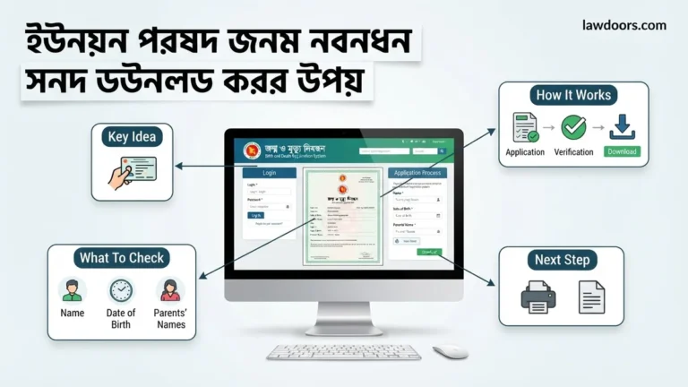 ইউনিয়ন পরিষদ জন্ম নিবন্ধন সনদ ডাউনলোড করার উপায় ২০২৬ 2026
