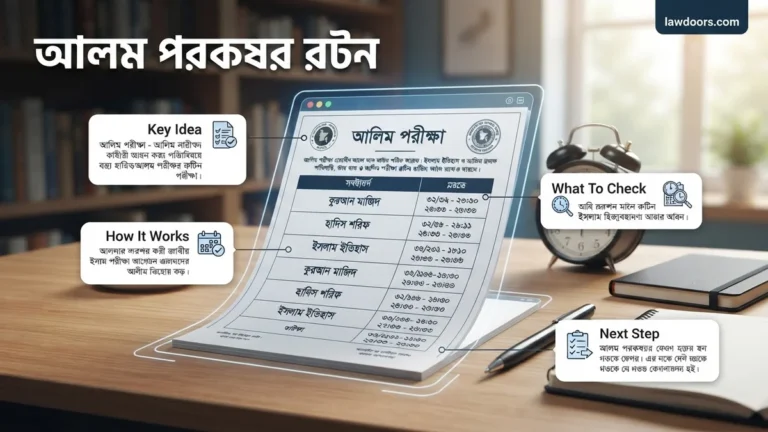 আলিম পরীক্ষার রুটিন ২০২৬ Best Guide for Madrassa 2026