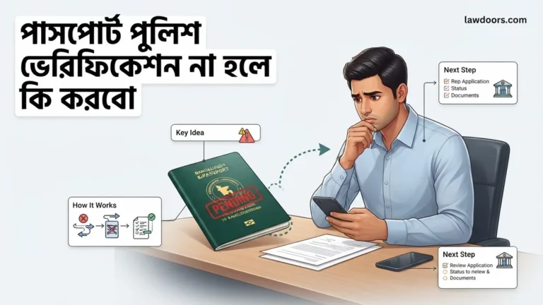 পাসপোর্ট পুলিশ ভেরিফিকেশন না হলে কি করবো Expert 2026 Guide