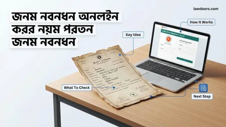 জন্ম নিবন্ধন অনলাইন করার নিয়ম – পুরাতন জন্ম নিবন্ধন 2026