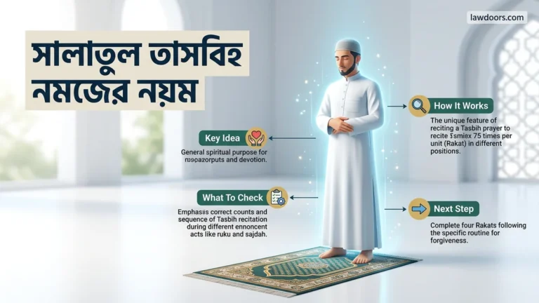সালাতুল তাসবিহ নামাজের নিয়ম ও সঠিক পদ্ধতি ২০২৬ 2026