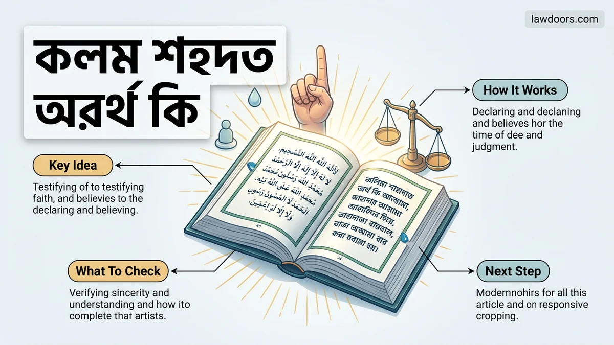 কালিমা শাহাদাত অর্থ কি কালিমা শাহাদাত অর্থ কি expert guide showing the main topic and key context